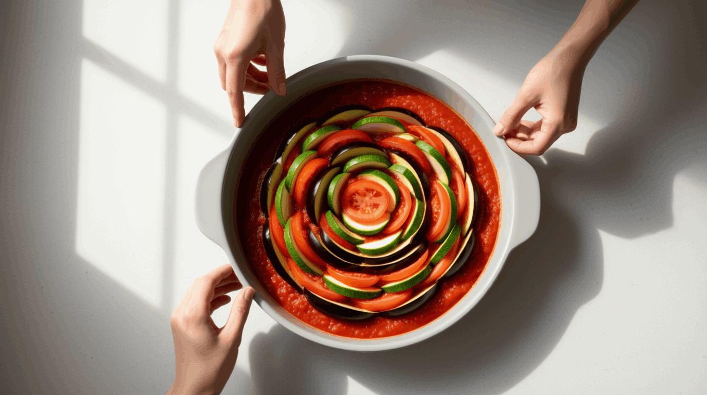 راتاتوی آتاویتا: تلفیقی هنرمندانه از طعم‌ها