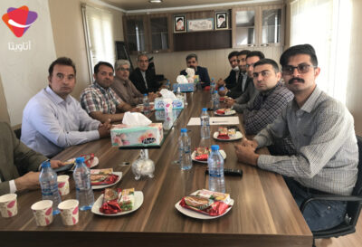 بازدید رئیس دادگستری و دادستان شهرستان ابهر از محل پروژه پارلا تجارت امین